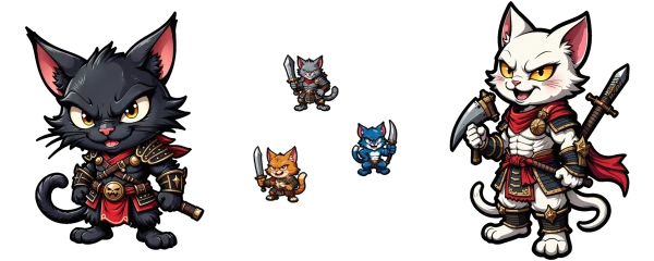 guerreiros gatos fixes e os seus ecos de batalha