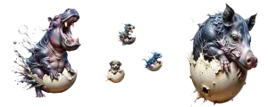 mammals and monsters hatch as animals