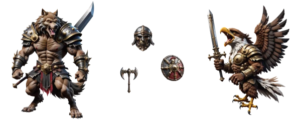 arsenal for the angry animal gladiators