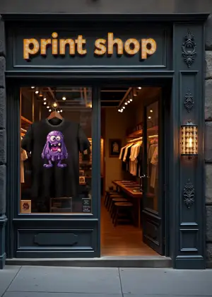 Step 2: Find a print store
